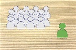 Hard work to get to the top