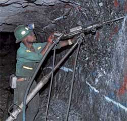 All underground work at Implats has been halted as a strike by workers disrupts platinum production. Image:
