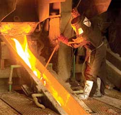 Amplats has shown a production growth of 25% in the final quarter of 2013, boosting its output after disruptive strikes last year. Image: Anglo American Platinum.