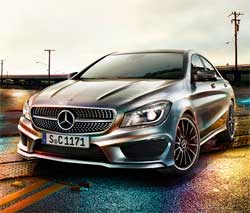 The Mercedes CLA. All new C-class models will be made South Africa after a R3bn investment by Mercedes. Image: MBSA