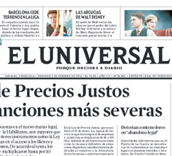 (Image sourced from the El Universal newspaper website.)