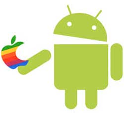Android is dominating the mobile software market with a share of 78,1%. Image: