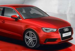 Audi A3 sedan challenges opposition