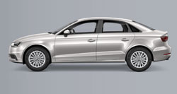 Audi A3 sedan challenges opposition