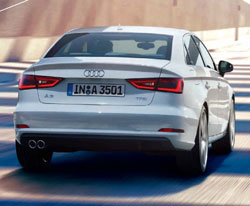 Audi A3 sedan challenges opposition