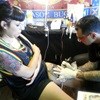 Filling in the lines at the Cape Tattoo Expo
