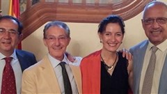 Carolyn Holden honoured with the Order of Isabella the Catholic