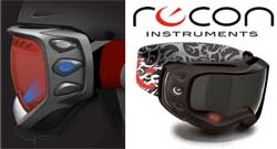 The Recon ski mask provides real-time information to skiers. Image: