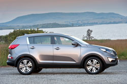 The new alloy wheels add a touch of sportiness.