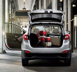 The load space is ample for most needs.