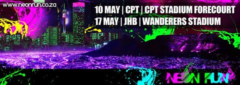 Glide through different glow zones at the Neon Run