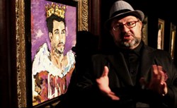 Casper de Vries exhibits paintings