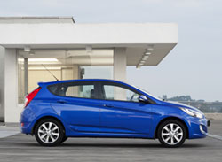 Hyundai says will deliver a combined fuel usage of 6.4-litres/100km in the case of the manual and 6.8-litres/100km when linked to the automatic.