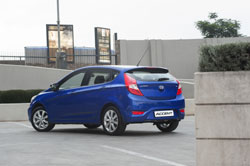 The practical, wide luggage door provides easy access to quite a roomy packing space.