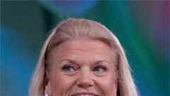 IBM's boss Ginni Rometty says the company's performance will improve in the next year.Image: Wikipedia
