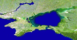 Russia's annexation of Crimea has triggered the worst crisis between Russia and the West since the end of the Cold War. (Image: NASA)