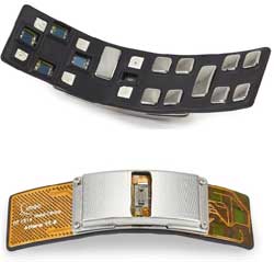 Simband, Samsung's latest health device works in tandem with SAMI, an open source platform that stores data from the body digitally to better understand health issues. Image: