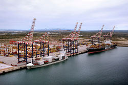 Transnet has temporarily lifted the lockout at Ngqura. (Image: Transnet)