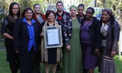 Wola Nani celebrates win at 2014 PMR Awards