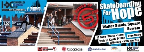 Skateboarding for Hope to host outreach activation this Youth Day