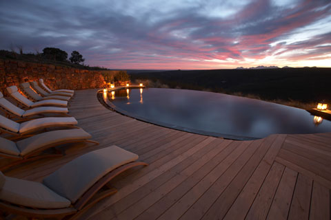 And at the end of the day, relax by the pool.
