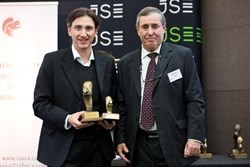 Taste's CFO, Evan Tsatsarolakis with IAS's Mike Brown