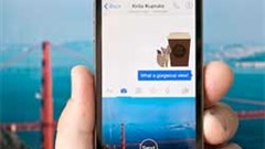 Slingshot, a new app from Facebook allows users to send images that can be viewed once an image has been sent back. Image:  Digital Trends]]