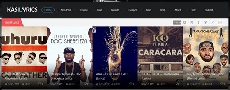 Find local lyrics on new South African website