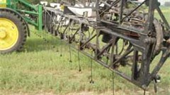 The GreenSeeker ensures precision fertilisation of crops based on data collected by computers. Image: