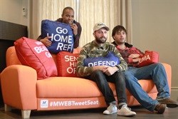 World's first tweeting couch laid out for football fans