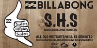 Donate old wetsuits for charity