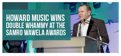 Howard Music wins double whammy at the SAMRO Wawela Awards