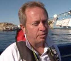 Nick Sloane will oversea attempts to refloat the rusting hulk of the Costa Concordia where it will be sold as scrap. Image: