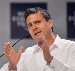 Mexico's President Enrique Pena Nieto has opened up Mexico's telecommunications to other companies that may want to compete in a market dominated by two companies. Image: Wikipedia