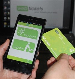 Webtickets goes cashless with NFC payment system