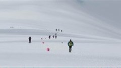 Racing through snow for solar power