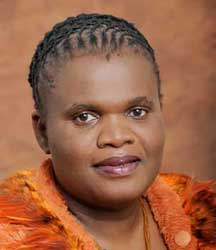 Communications Minister Faith Muthambi says that powerful women representatives can be transferred anywhere in the world to represent South Africa and do so with aplomb. Image: GCIS