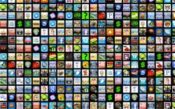 Although thousands of apps are available for iPhone and Android devices most people in the USA use only three or four of their favourites according to research by comScore. Image: [[http://www.reviewbank.net ReviewBank.Net
