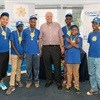 Comair rewards boys with life-threatening illnesses for their bravery