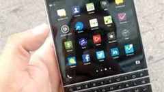 BlackBerry's new Passport version is aimed at the enterprise community with a quirky design that allows for bigger displays and an easy-to-use Qwerty keyboard. Image: