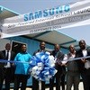 Samsung hands over solar-powered internet school
