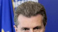 EU Digital Commissioner Guenther Oettinger has been berated by the German press for saying celebrities who are &quot;stupid enough&quot; to put nude images on the internet cannot be protected. Image: