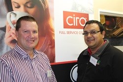 L - R: Paul Hanlon (Ciro MD) & Jonathan Marais (Spar Group)