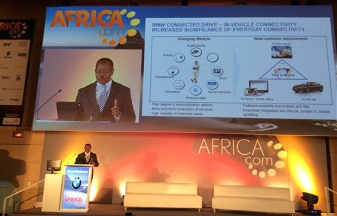 Edward Makwana, group communications manager for BMW, on the ConnectedDrive features