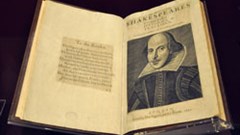 No, this is not the First Folio in question, but one of the very few known to exist, and very like the one just discovered in Lille. (Image: Public Domain)