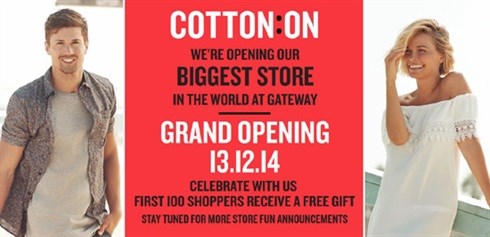 SA Cottons On as biggest store opens in KZN