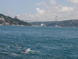 A view up the Bosphorus, Istanbul. (Image: Public Domain)