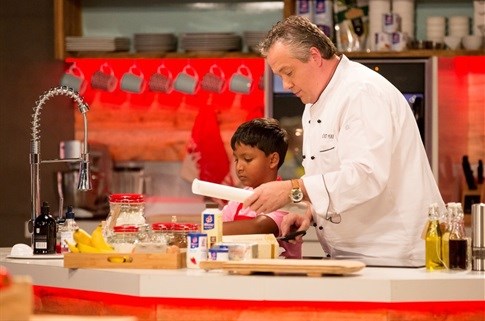 A scene from Clover's Little Big Cook Off