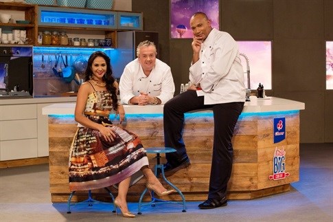 Clover's Little Big Cook Off presenters