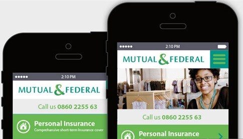 Flume designed and developed Mutual & Federal's new mobi site in such a way that users never scroll deeper than 1 breadcrumb.